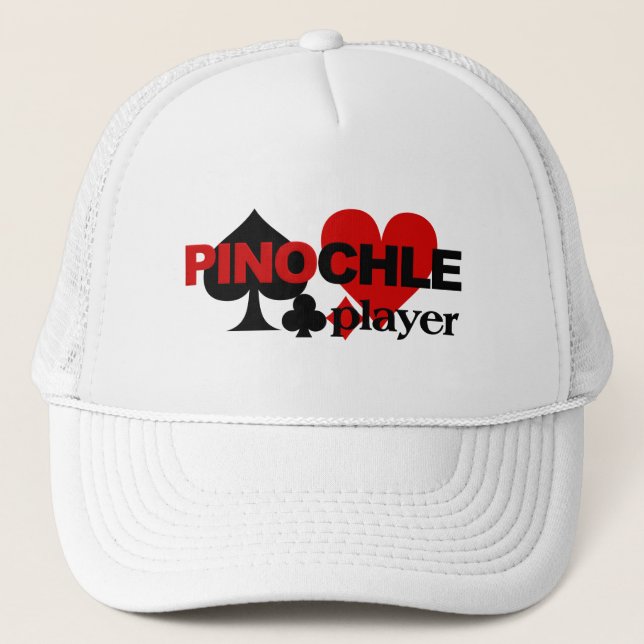 Pinochle Player hat (Front)