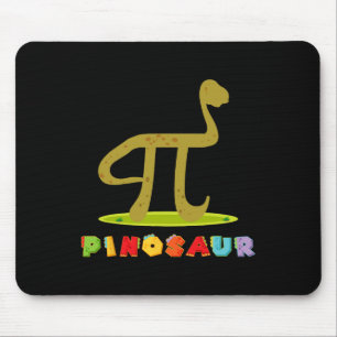 Pinosaur Funny Pi Day Dinosaur Math Lover Science  Mouse Pad