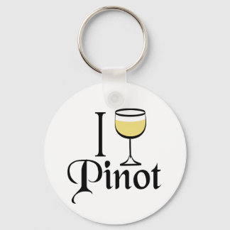 Pinot Grigio Wine Lover Gifts Keychain