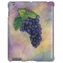 Pinot Noir coque ipad de raisins de vin rouge