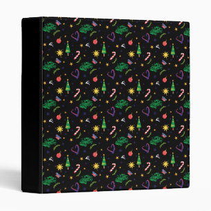 Pinoy Ako Filipino Christmas Pattern Binder