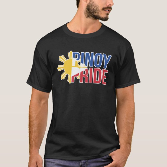 Pinoy Pride Filipino Pinay Philipines T-Shirt (Front)