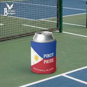 PINOY PRIDE Monogram Philippines Filipino Flag Can Cooler