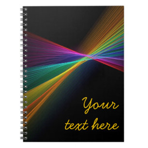 Pinpoint Rainbow Gay Pride LGBT Notebook