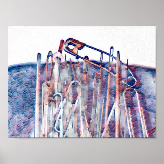 Pins and Needles Poster