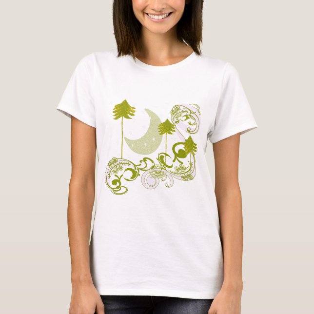 Pins avec t-shirt Moon-change couleur et style (Devant)