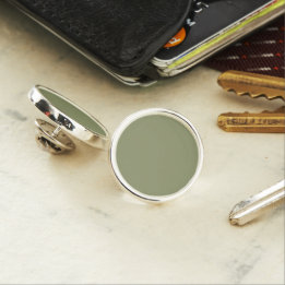 Pin's Couleur tendance Rouge Vert Cufflinks Portable Pin