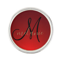 Monogramme personnalisé Nom élégant