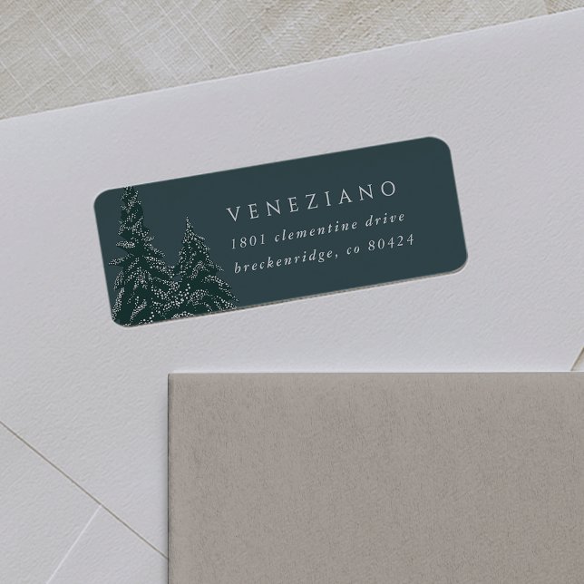 Pins neigeux À feuillage persistant Tree Holiday A (Créateur téléchargé)