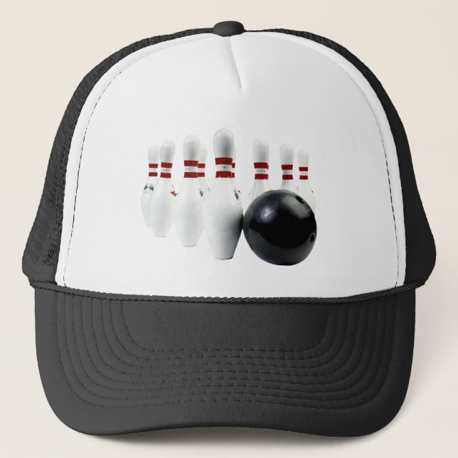 Pins Of Steel Hat..! Trucker Hat (Front)