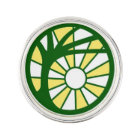 Pin argenté de revers