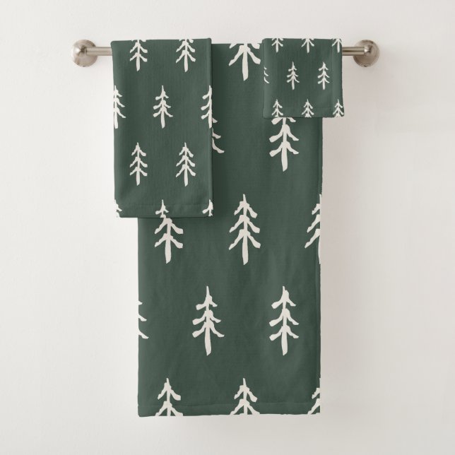 Pins qui murmurent - Vert forêt profond (En situation)