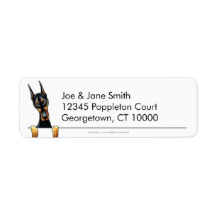 Pinscher n propre de dobermann simple