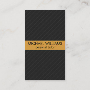 Pinstripe Business Card