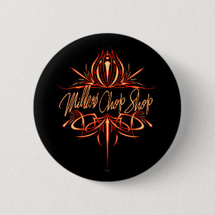 Pinstripe Logo I 2 Inch Round Button
