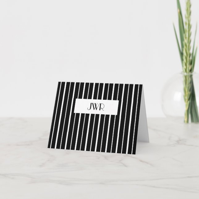 Pinstripe monogramme (Devant)