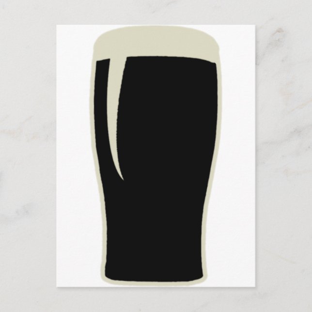 Pint o' Stout Postcard (Front)