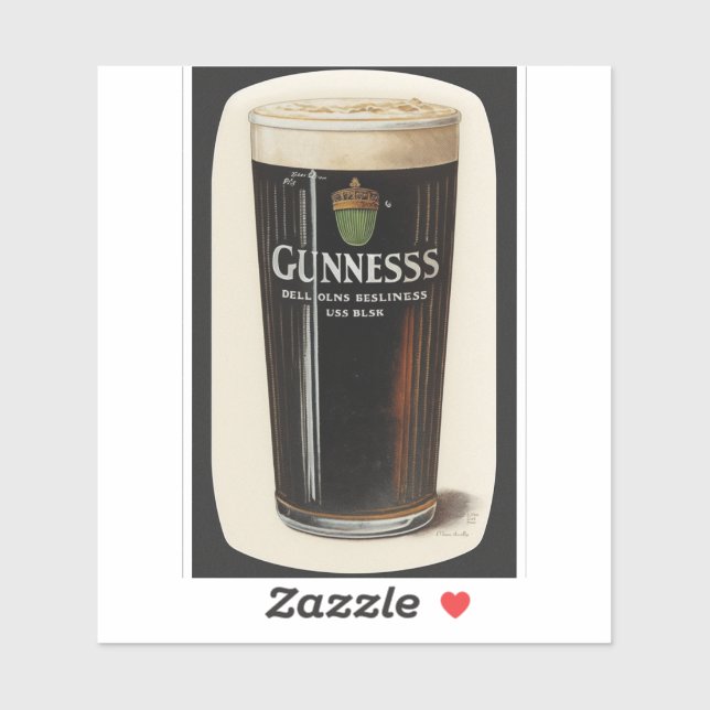 Pint of stout (Sheet)