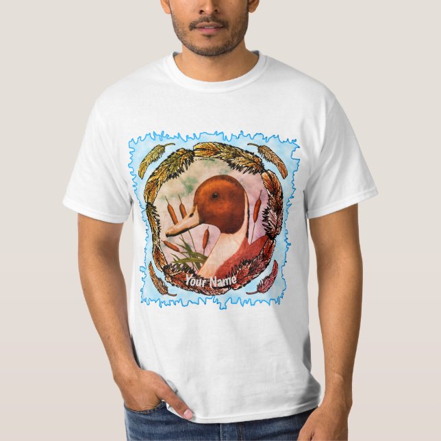 Pintail Duck t-shirt (Front)