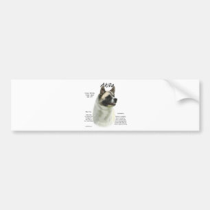 Pinto Akita History Bumper Sticker