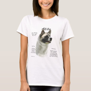 Pinto Akita History  T-Shirt