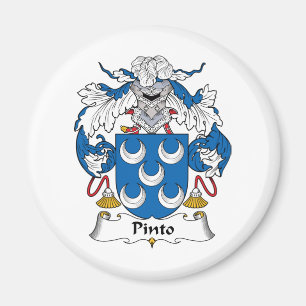 Pinto Family Crest Magnet