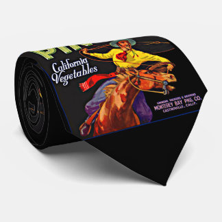 Pinto vegetable crate label print tie