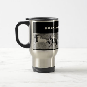 Pintos Galloping, Customizable Travel Mug