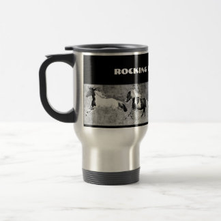 Pintos Galloping, Customizable Travel Mug