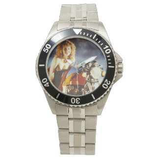 Pinup Girl and Motorcycle Watch