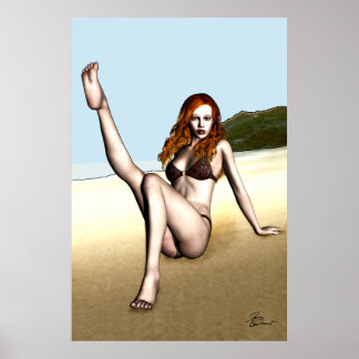 PinUp Girl Melanie Poster