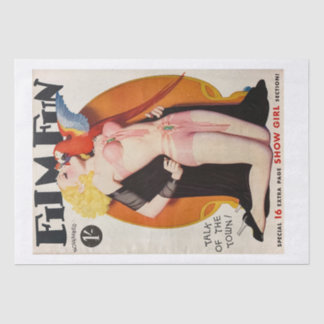 Pinup Girl & the Parrot  Tissue Paper