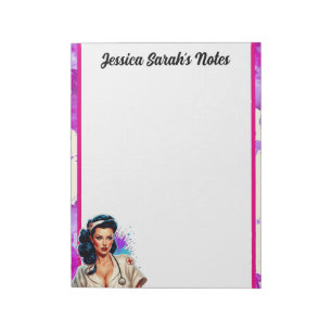 Pinup_ Nurse Badass Notepad