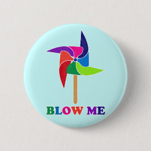 PinWheel 2 Inch Round Button