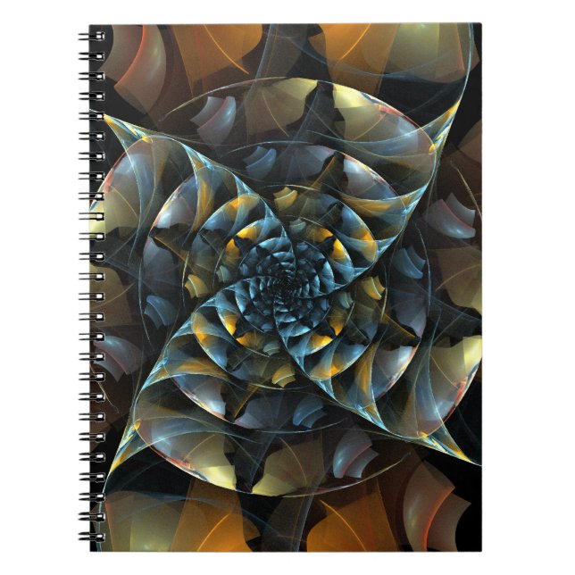 Pinwheel Abstract Art Notebook (Front)
