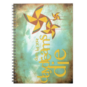 pinwheel daydreams notebook
