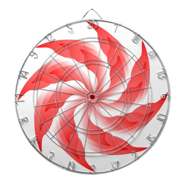PINWHEEL FLOWER DARTBOARD (Front)