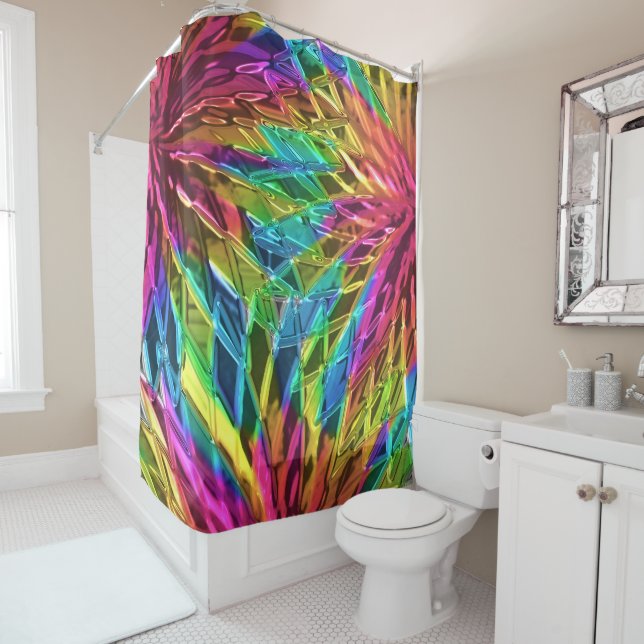 Pinwheel Glass Art 1 (In Situ)