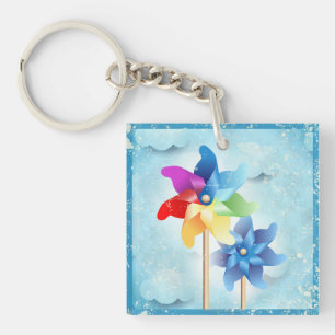 Pinwheel Keychain