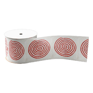 PINWHEEL MOSAIC 3" Wide Grosgrain Ribbon