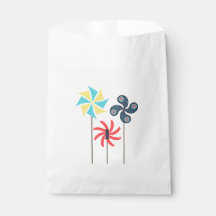 Pinwheel Party Favour Bag {Editable Age}