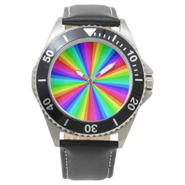 PINWHEEL RAINBOW WATCH (Front)
