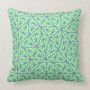 Pinwheel Tiling Throw Pillow (Aperiodic Tiling)