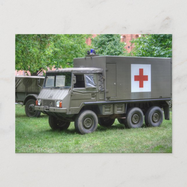Pinzgauer 712 SAN Postcard (Front)