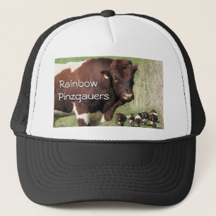 Pinzgauer Bull & Cows Cap- customize Trucker Hat