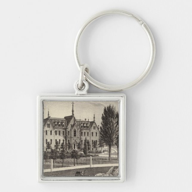 Pio Nono College & Normal School Keychain (Front)
