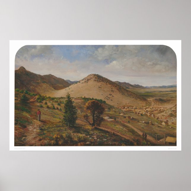 Pioche, Lincoln County, Nevada (1186) Poster (Front)