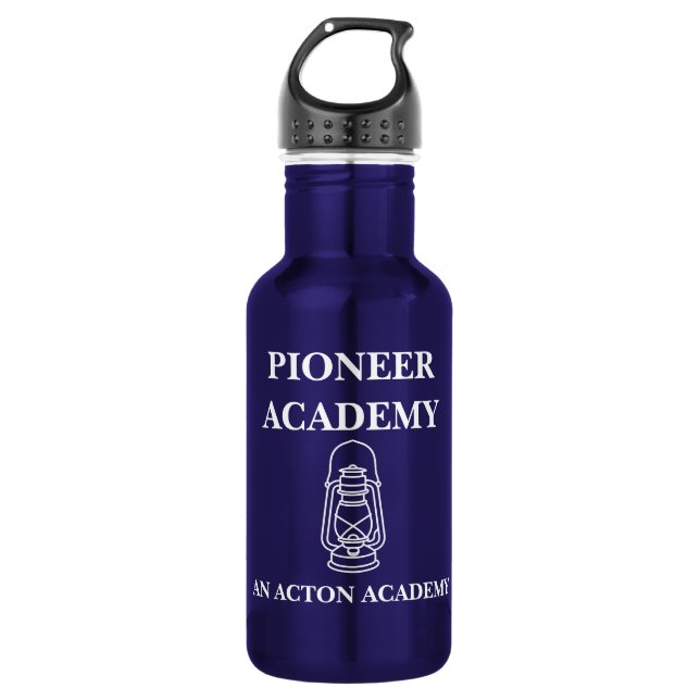 Pioneer Acton Academy Stainless Steel Water Bottle (Front)