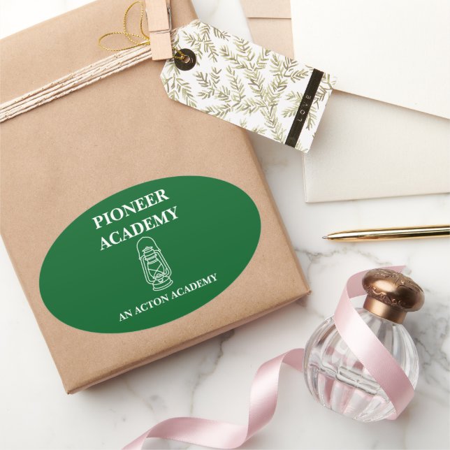 Pioneer Acton Academy Sticker ovale (Cadeaux)