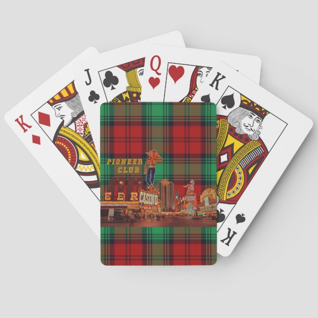 Pioneer Club Las Vegas Playing Cards (Back)
